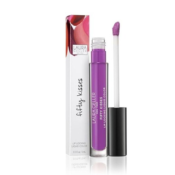 Laura Geller Fifty Kisses Lip Locking Liquid Color - Orchid Love NIB - Picture 1 of 5